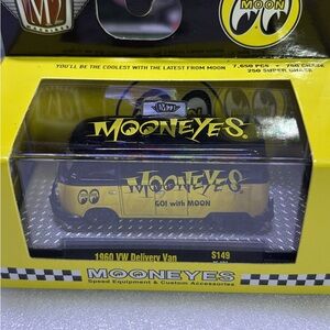 Mooneyes 1960 VW Delivery Van Toy - Yellow